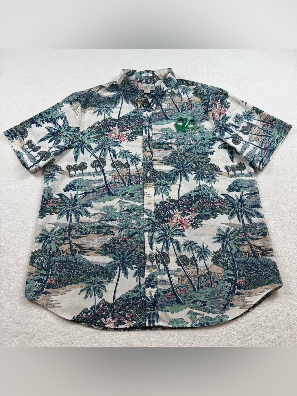 Reyn spooner Hawaiian shirt men’s XXL multicolor floral tailored button down